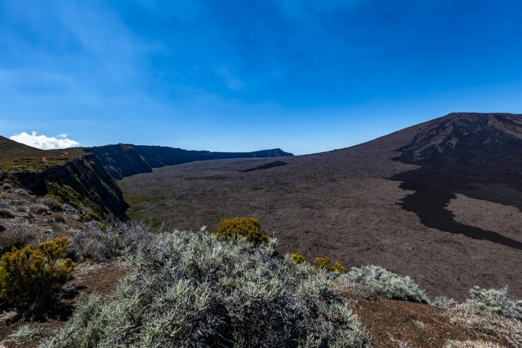 aller au volcan du piton de la fournaise